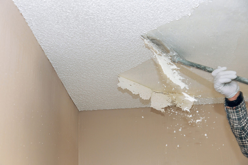 popcorn ceiling removal