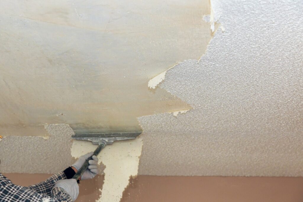 Image result for 3 critical tips to avoid when removing popcorn ceilings
