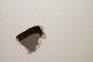 Large Holes Drywall patching in Victoria, BC