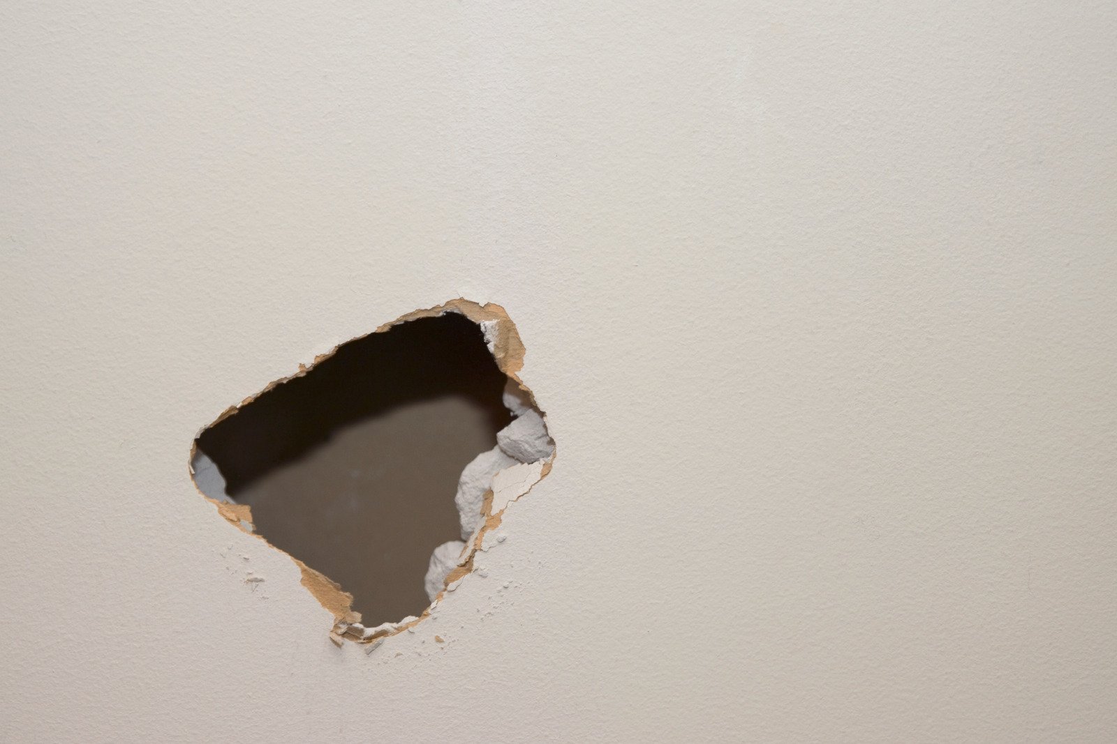 Large Holes Drywall patching in Victoria, BC