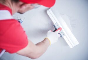 bulging drywall repair